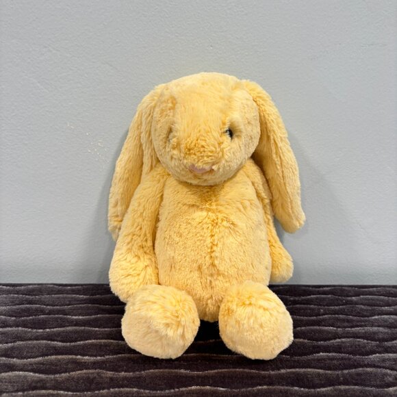 RARE Jellycat Medium Bashful Lemon Bunny BNWT - Picture 2 of 6